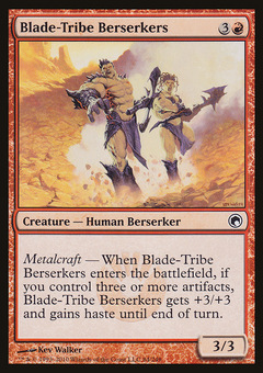 Magic: The Gathering Balduvian War-Makers (Lovisa Coldeyes Flavor) (66b)  Moderately Played - Kingslayer Games